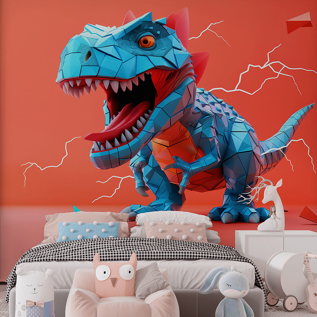 Dinosauro blu — ambiente 4