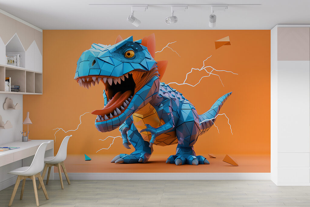 Dinosauro blu — ambiente 4