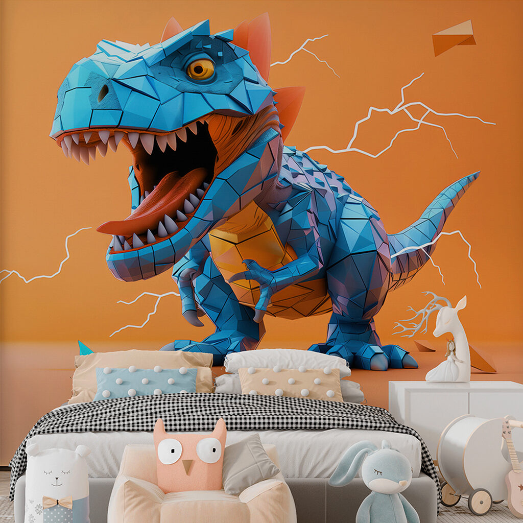 Dinosauro blu — ambiente 5
