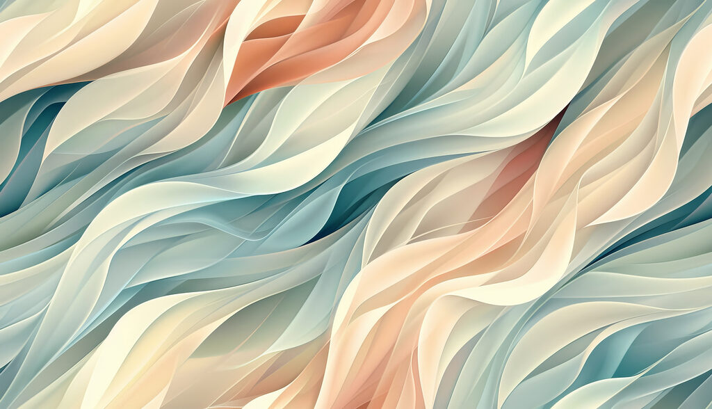 Onde in toni pastello — design completo