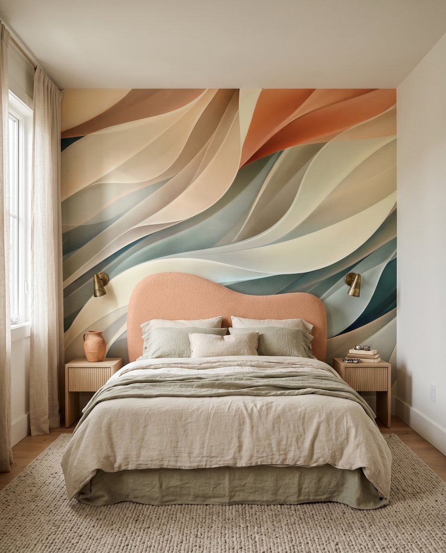 Onde in toni pastello — ambiente 2