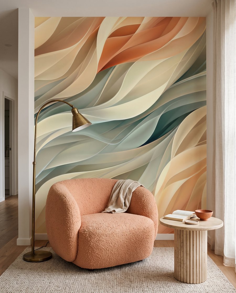 Onde in toni pastello — ambiente 4