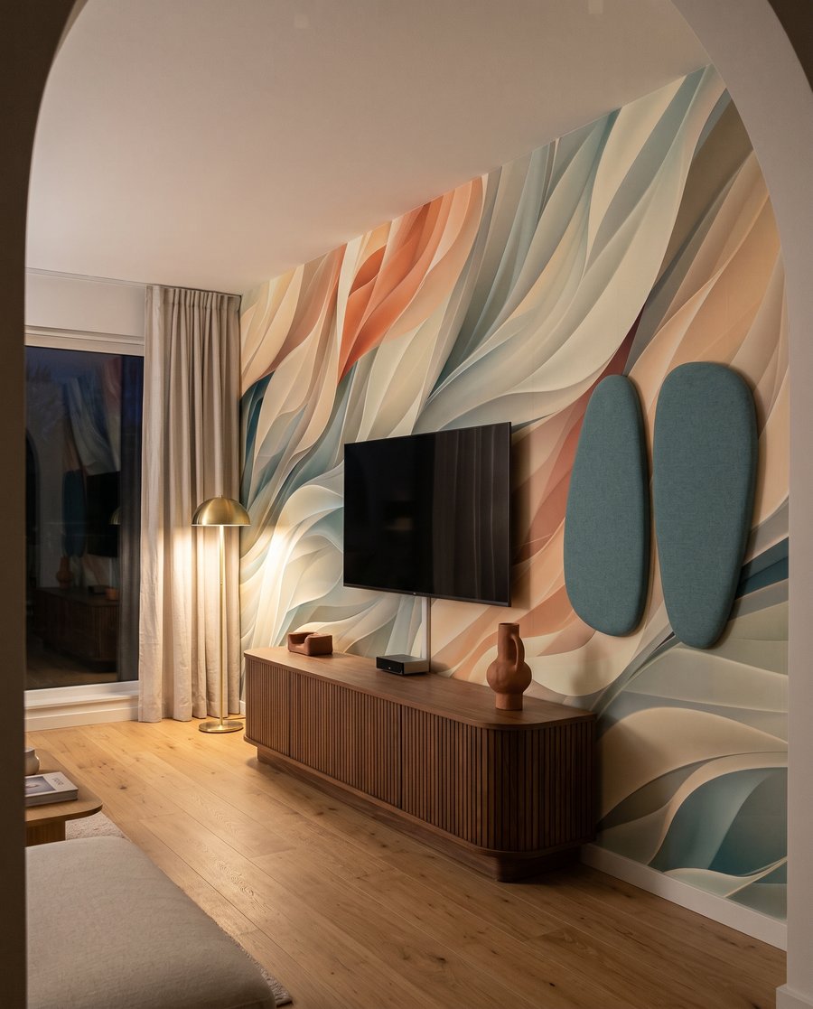Onde in toni pastello — ambiente 6