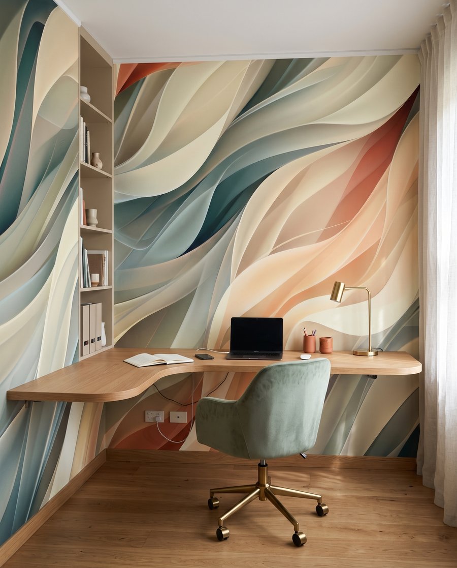 Onde in toni pastello — ambiente 9