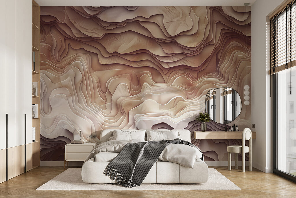 Creste ondulate rosa — ambiente 1