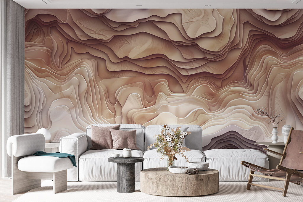 Creste ondulate rosa — ambiente 5