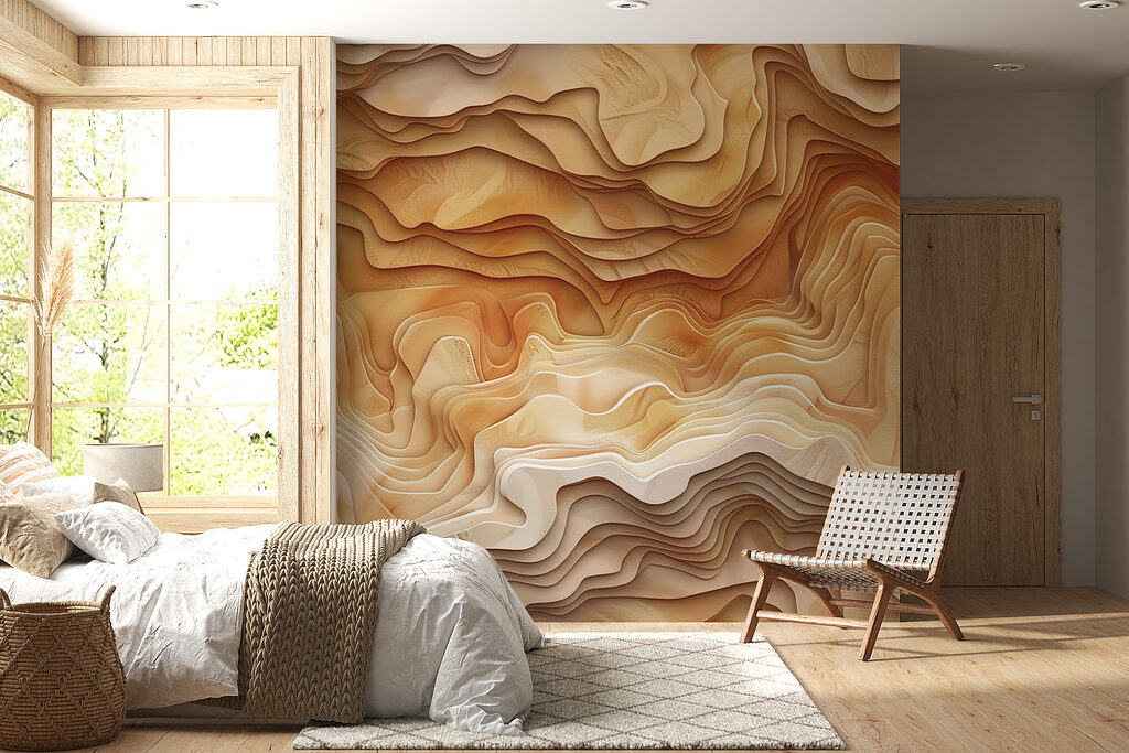 Creste ondulate rosa — ambiente 2