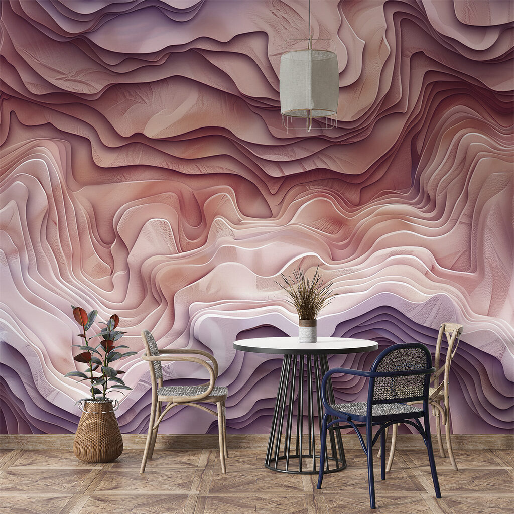 Creste ondulate rosa — ambiente 4