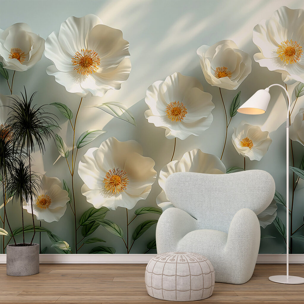 Fiori che prendono luce — ambiente 5
