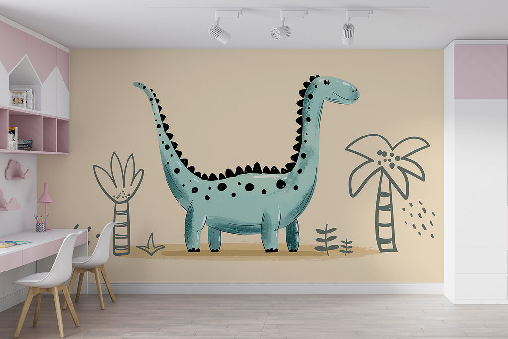 Dinosauro dal collo lungo — ambiente 6