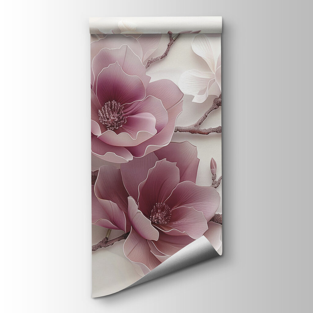 Fiori lilla sinuosi — vista del prodotto