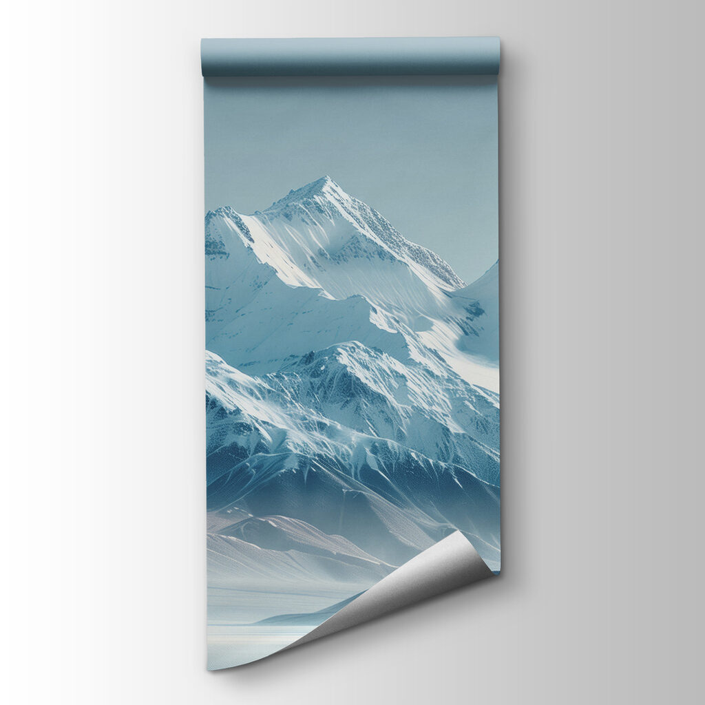 Vette innevate in azzurro — vista del prodotto