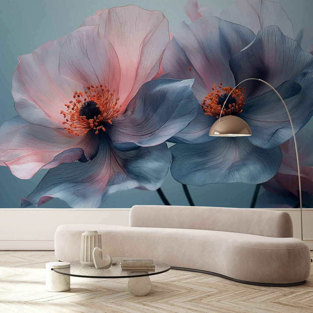 Calici rosa e azzurri — ambiente 1