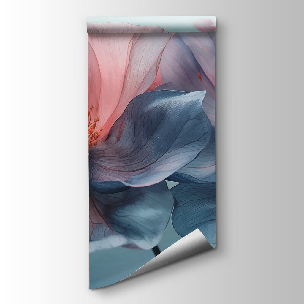 Calici rosa e azzurri — vista del prodotto