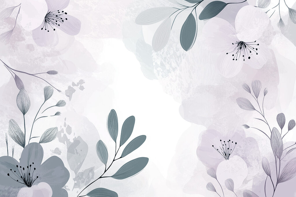Cornice di fiori — design completo