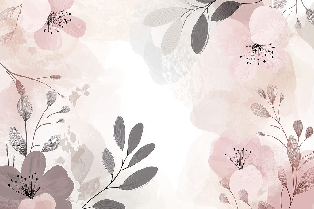 Cornice di fiori — design completo