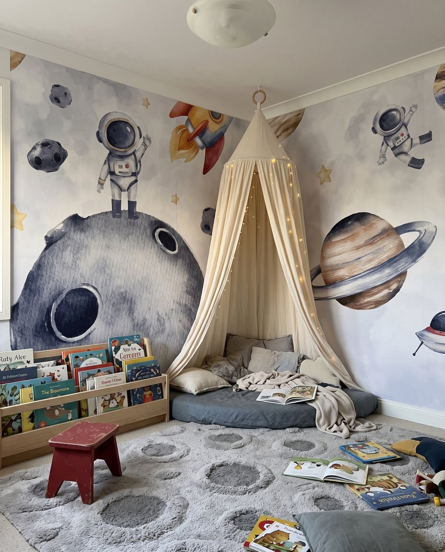 Razzo vicino alla luna — ambiente 4