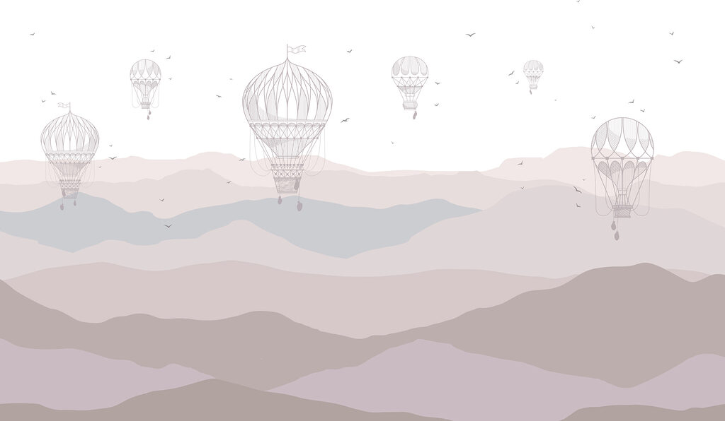 Palloncini tra i monti — design completo