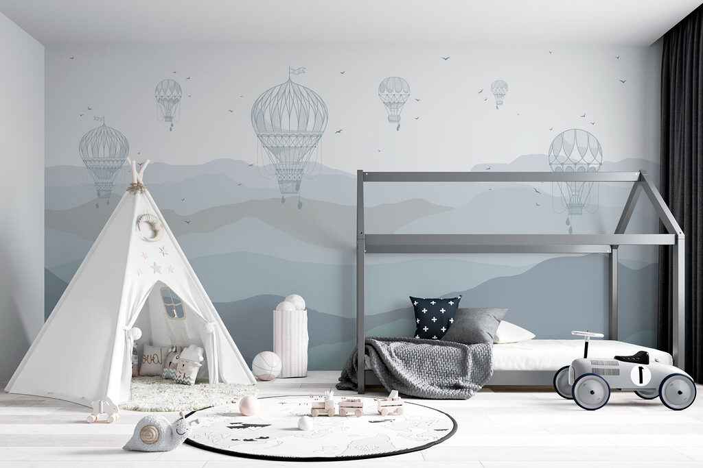 Palloncini tra i monti — ambiente 1