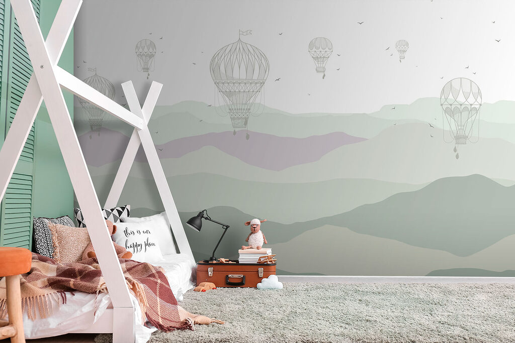 Palloncini tra i monti — ambiente 1
