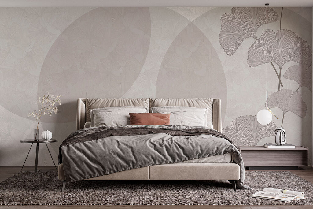 Ginkgo e ovali trasparenti — ambiente 1