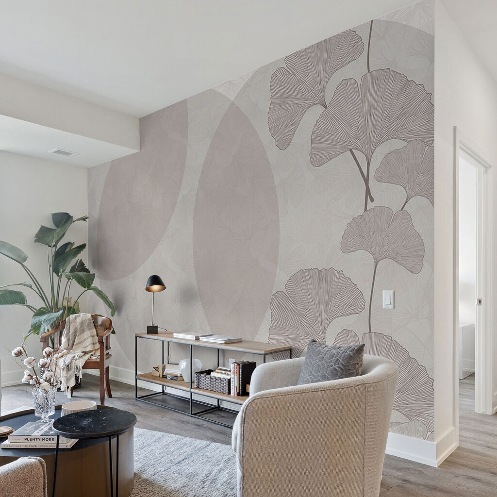 Ginkgo e ovali trasparenti — ambiente 2