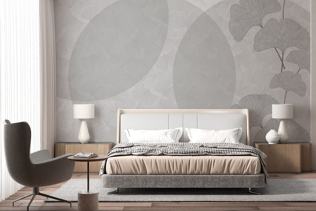 Ginkgo e ovali trasparenti — ambiente 1