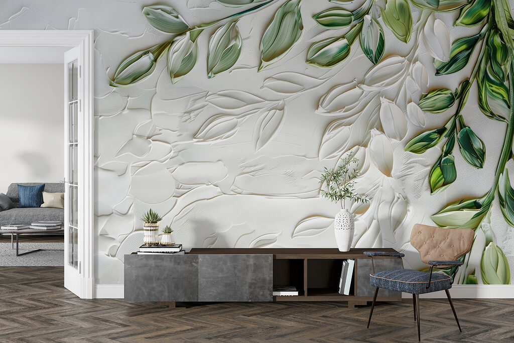 Foglioline in rilievo — ambiente 4