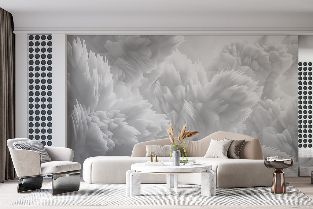 Fiori bianchi a punte — ambiente 2