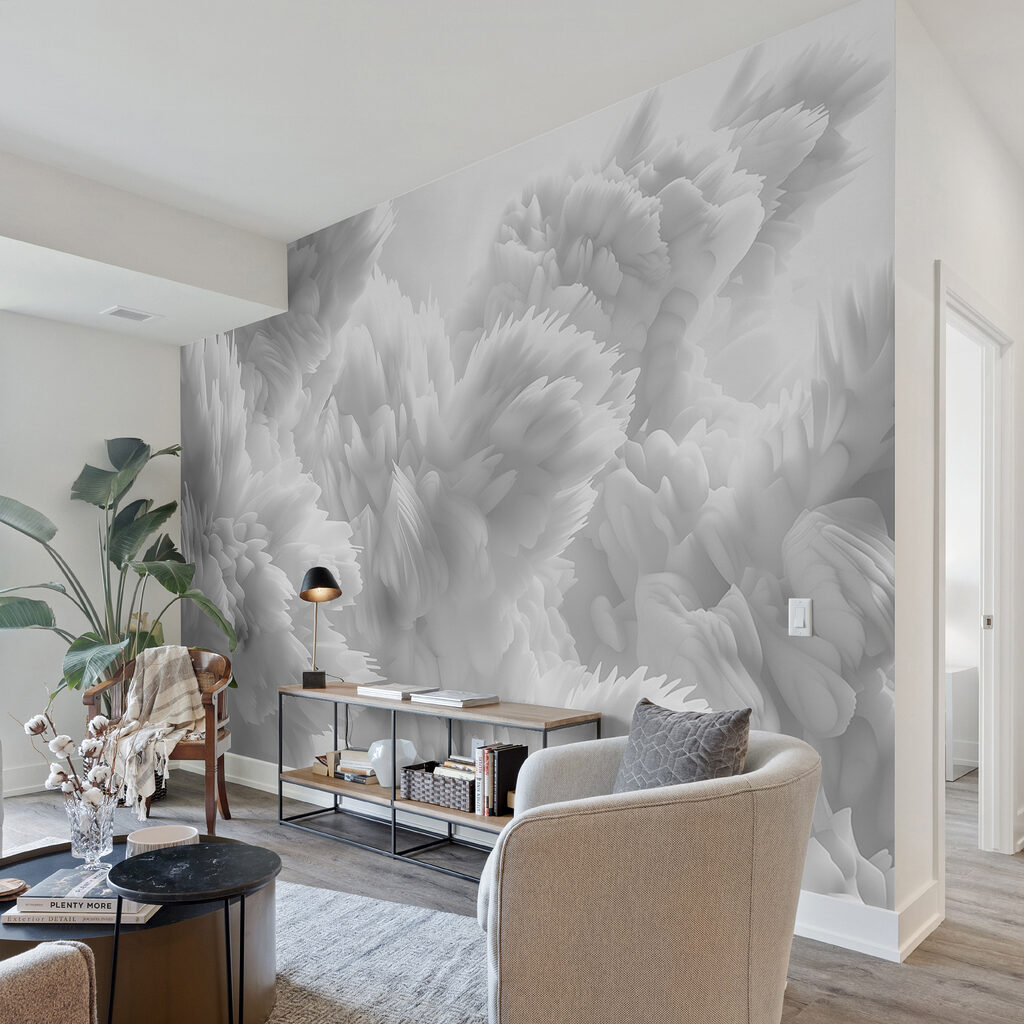 Fiori bianchi a punte — ambiente 4