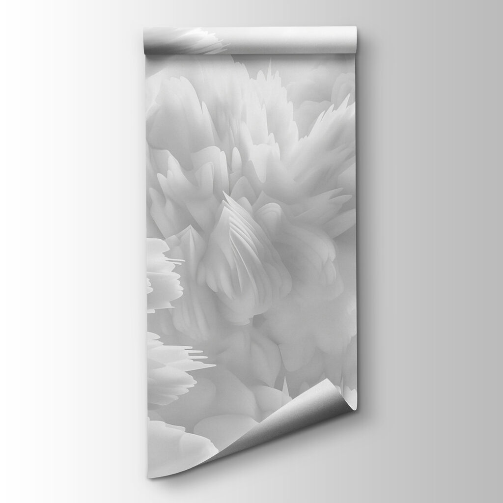 Fiori bianchi a punte — vista del prodotto