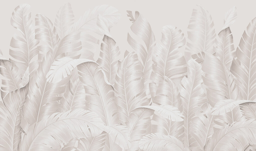 Fronde di palma fitte — design completo