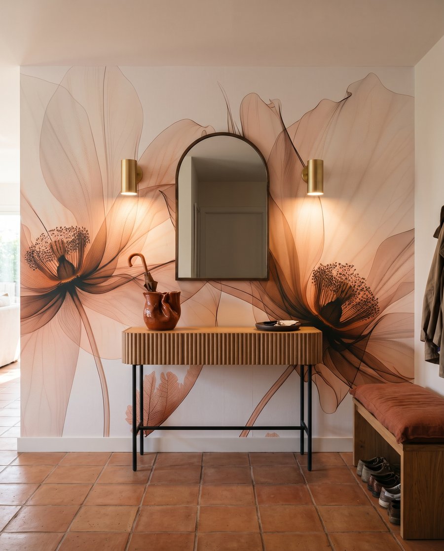 Fiori trasparenti alla luce — ambiente 5