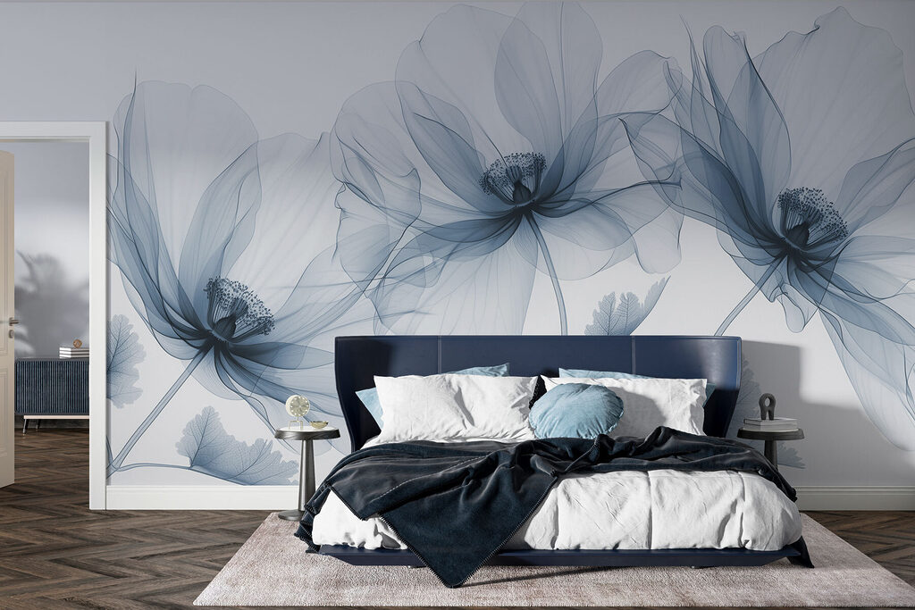 Fiori trasparenti alla luce — ambiente 2