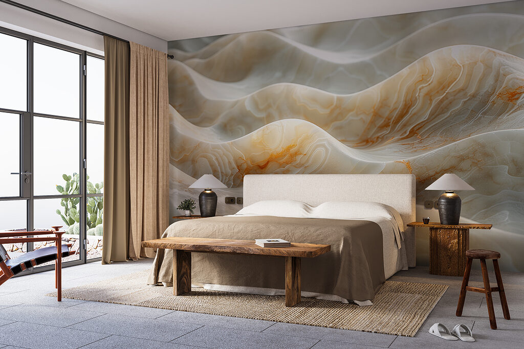 Strati ondulati con venature — ambiente 1