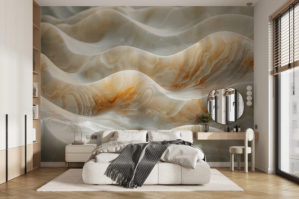 Strati ondulati con venature — ambiente 3