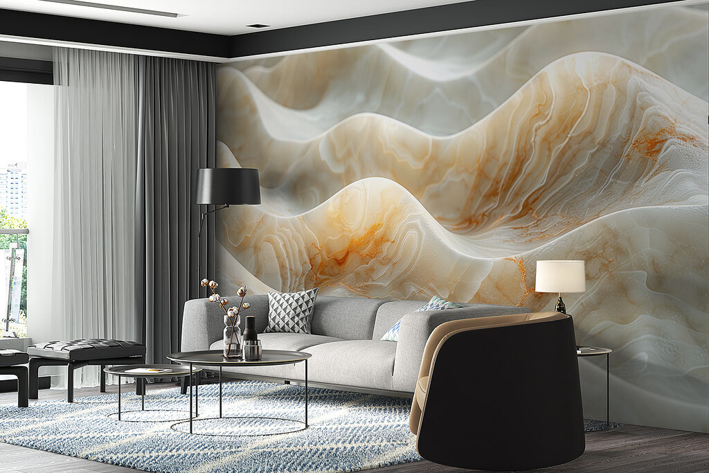 Strati ondulati con venature — ambiente 4