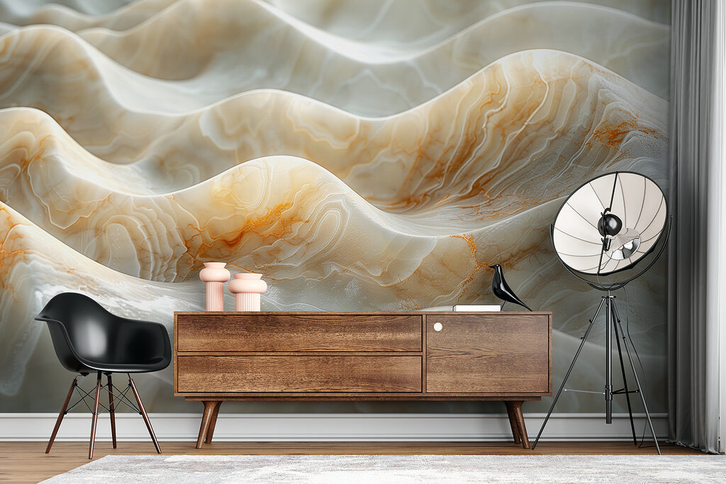 Strati ondulati con venature — ambiente 5