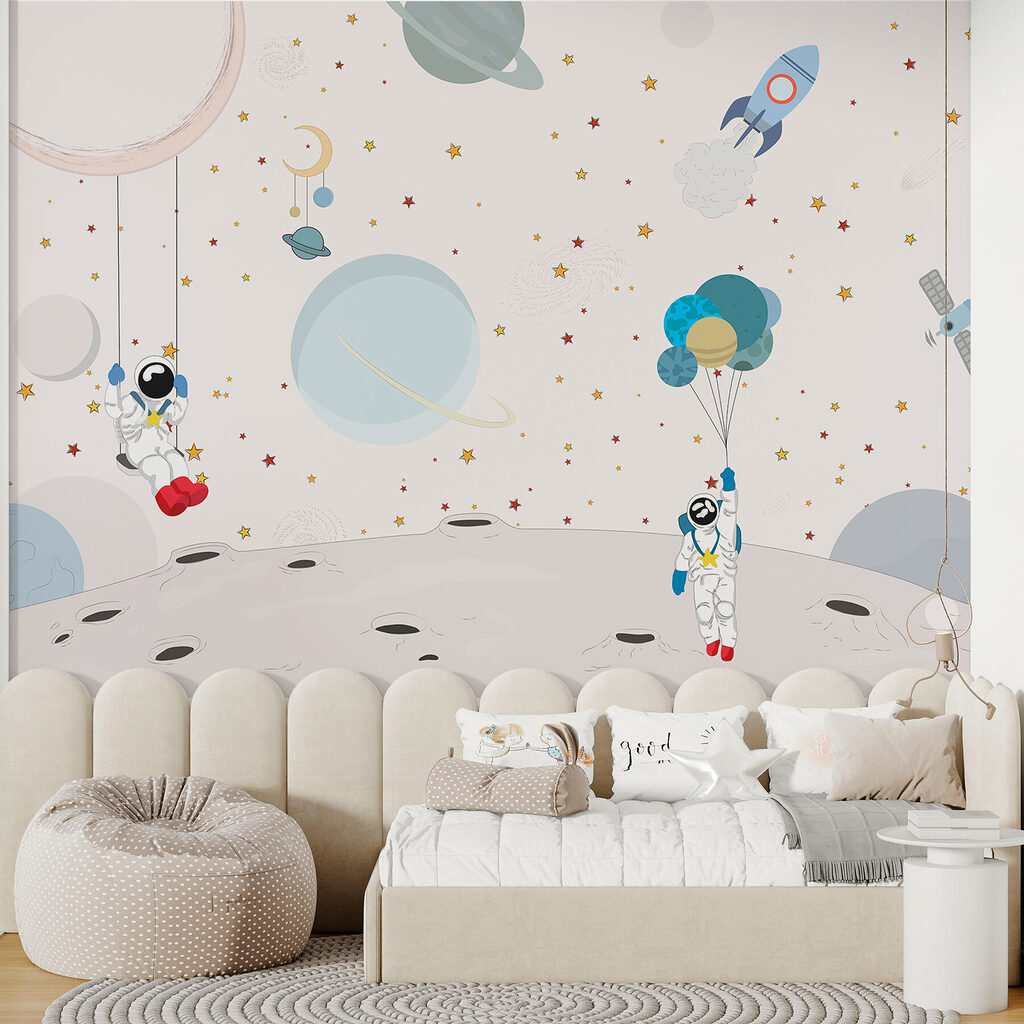 Astronauti tra i palloncini — ambiente 3