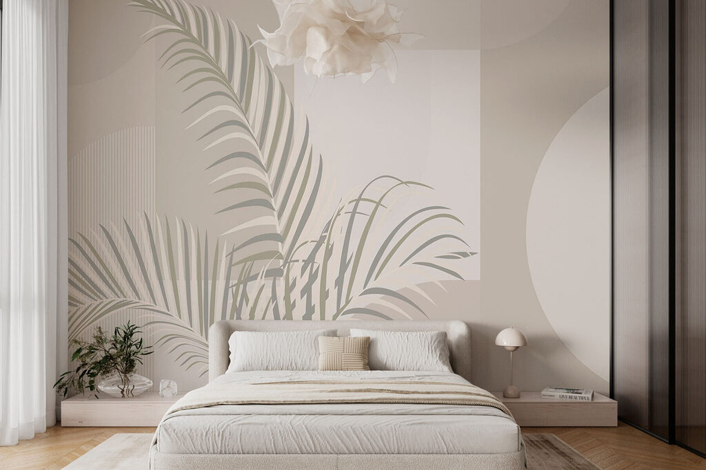 Foglia di palma geometrica — ambiente 2