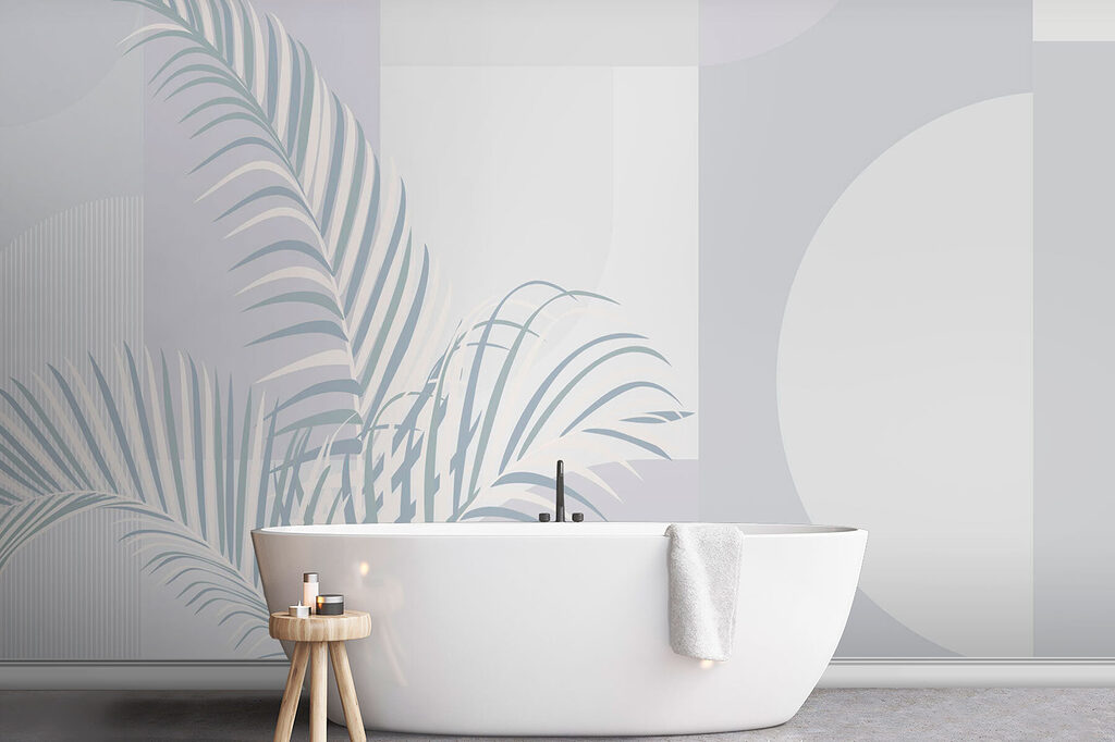 Foglia di palma geometrica — ambiente 1