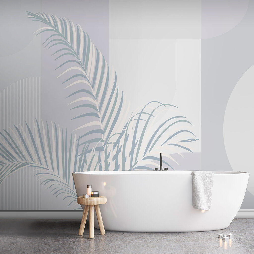 Foglia di palma geometrica — ambiente 2