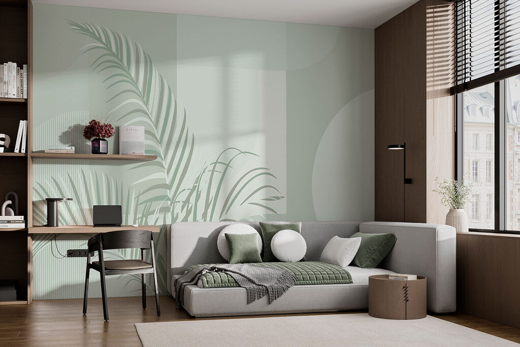 Foglia di palma geometrica — ambiente 2