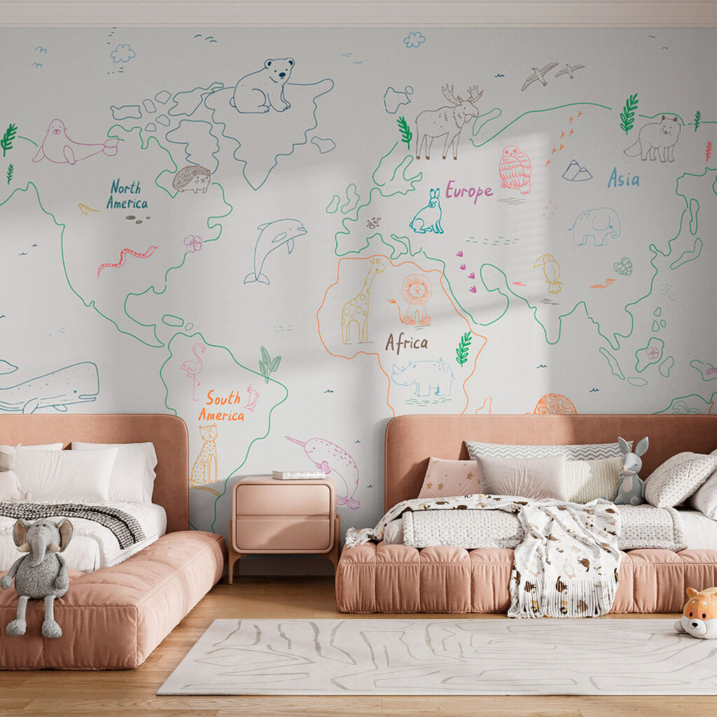 Mappa dai tratti giocosi — ambiente 2