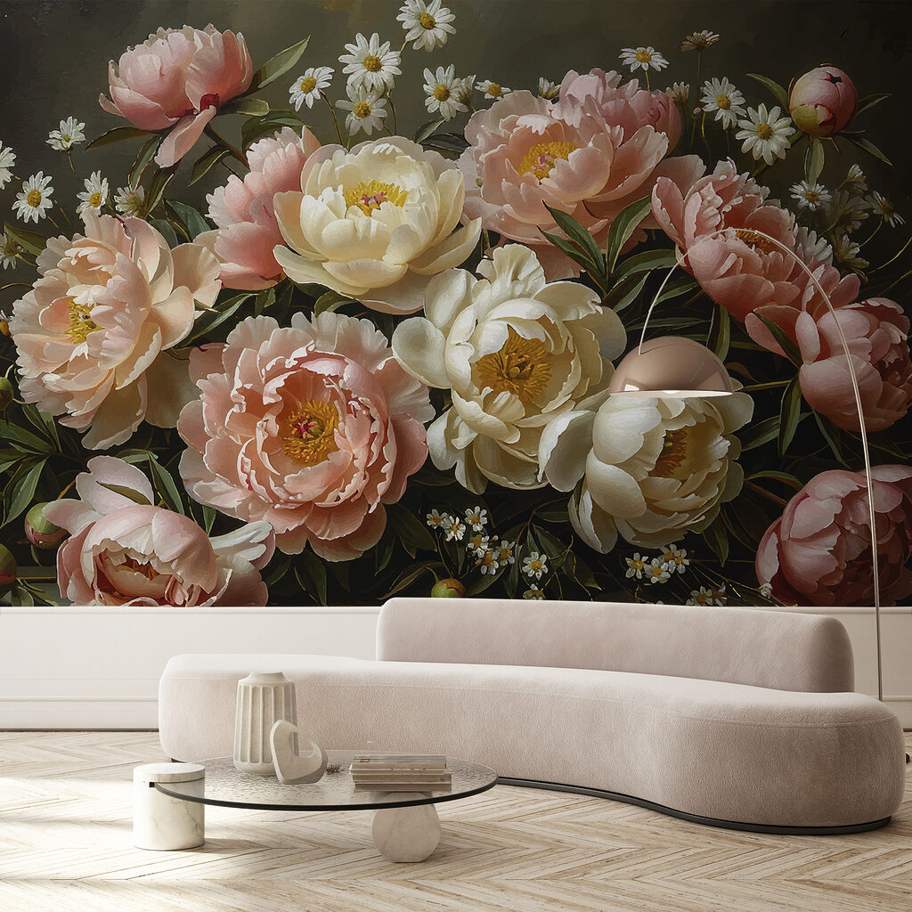 Peonie e margherite — ambiente 1