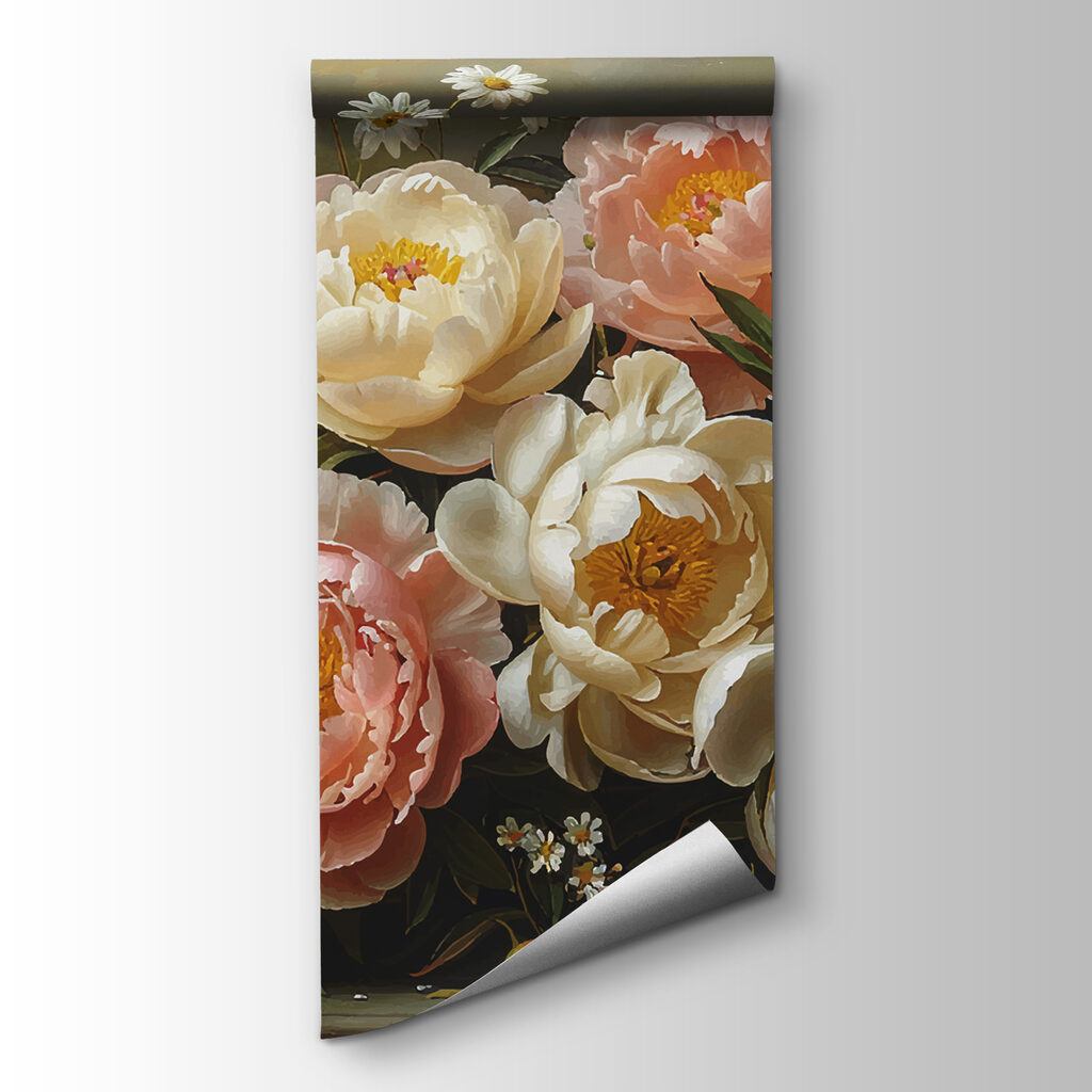Peonie e margherite — vista del prodotto