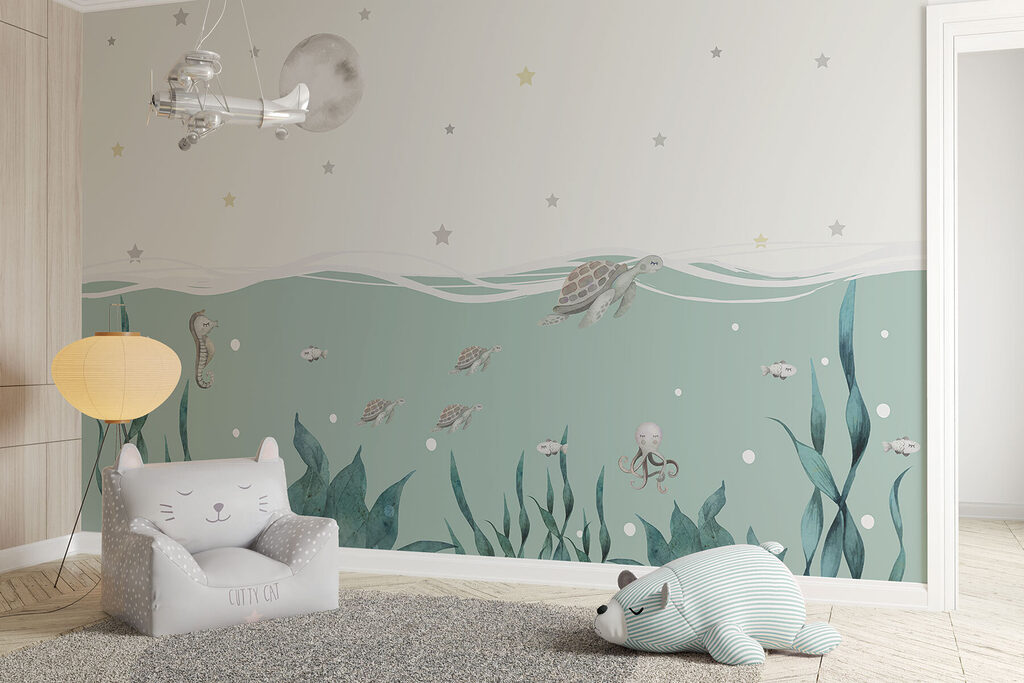 Creature marine e luna — ambiente 2