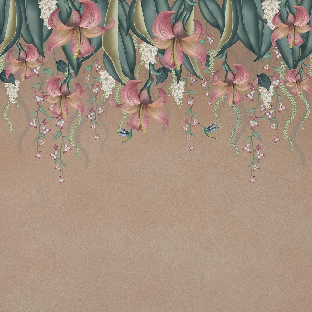 Fiori che pendono — design completo