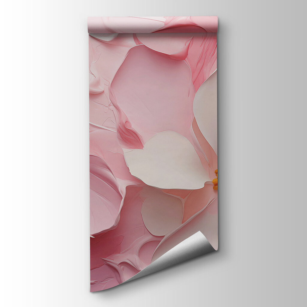 Fiori rosa a pieghe — vista del prodotto