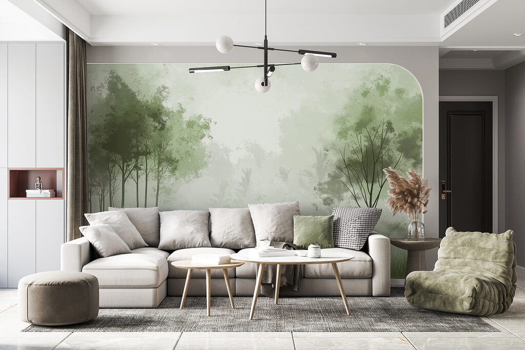 Prato tra gli alberi — ambiente 3